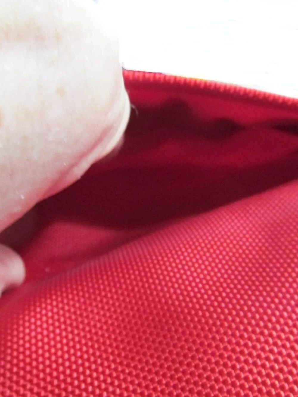 P2525-NWOT Ralph Lauren Red Canvas Polo Sport Duffle with Expanded Pocket